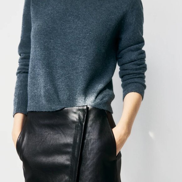 Current season H&M women's coated wrap maxi skirt - Picture 6 of 8